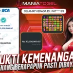 Bukti Kemenangan 30 JT di Sugar Rush