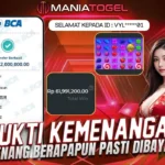 Bukti Kemenangan 62 JT di Game Sweet Bonanza 1000