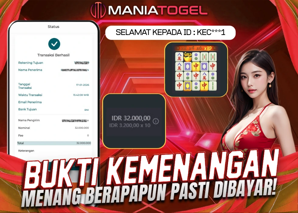 Bukti Kemenangan 32JT di Game Mahjong Ways 1