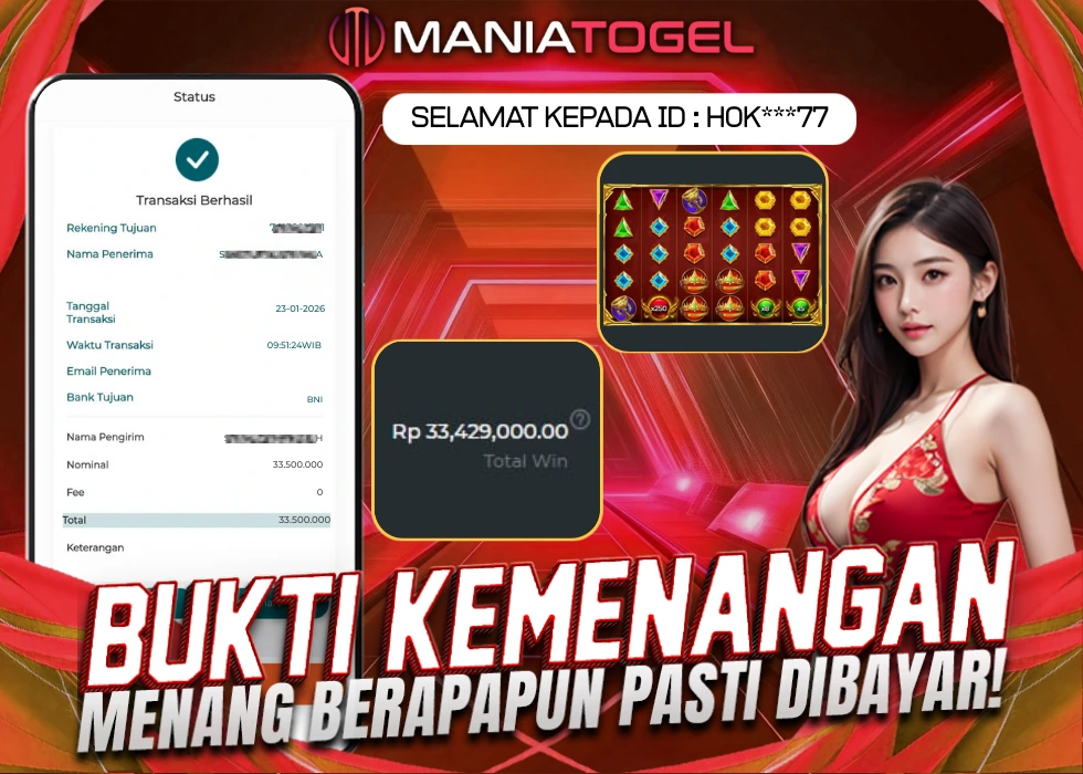 Bukti Kemenangan 33JT di Game Gates Of Olympus 1000