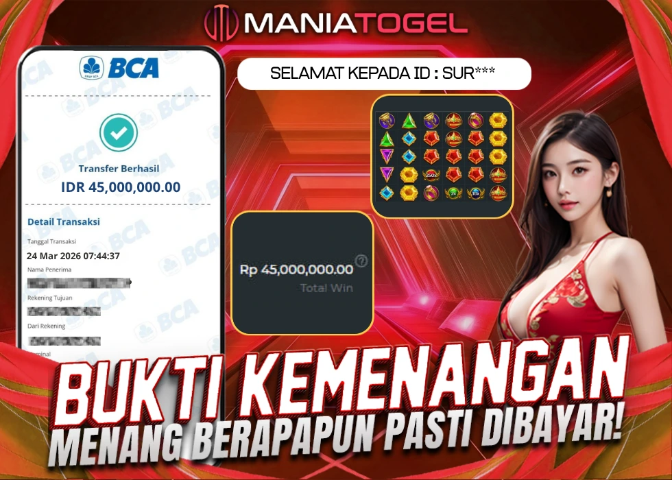 Bukti Kemenangan 45 JT di Game Gates Of Olympus