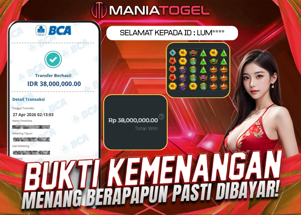 Bukti Kemenangan 38 JT di Game Gates Of Olympus