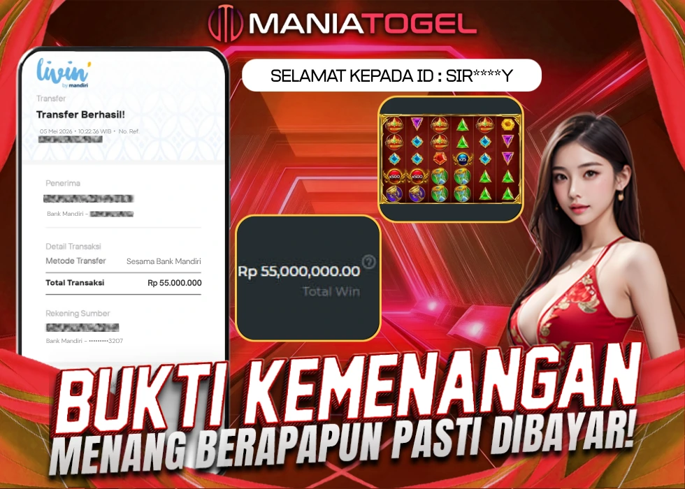 Bukti Kemenangan 55 JT di Game Gates Of Olympus Super Scatter